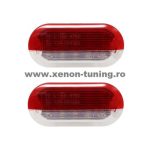   Set 2 Lampi Led Portiere pentru Golf, Beetle, Bora, Jetta, Polo, Sharan, Touran, Skoda Octavia, Seat Leon, Toledo, Alhambra - OR-7427-1