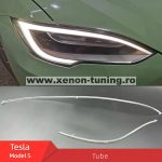   Set fibra reparatie lumini de zi DRL far dreapta Tesla Model S 2017-2023 - LG-Model S Right