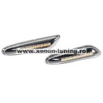   Set 2 Semnalizari Aripa LED Dinamice pentru BMW X1 E84, X3 E83, E60, E90, E91, E92, E93, E81, E82, E88 - D0459