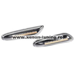 Set 2 Semnalizari Aripa LED Dinamice pentru BMW X1 E84, X3 E83, E60, E90, E91, E92, E93, E81, E82, E88 - D0459 Set 2 Semnalizari Aripa LED Dinamice pentru BMW X1 E84, X3 E83, E60, E90, E91, E92, E93, E81, E82, E88 - D0459