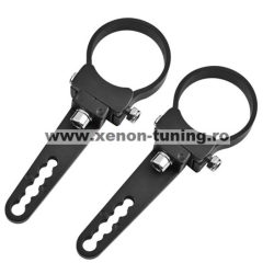 Set 2 suporti universali pentru montaj proiectoare pe bare cu diametrul maxim de 3 inch - WLB-02-3" Set 2 suporti universali pentru montaj proiectoare pe bare cu diametrul maxim de 3 inch - WLB-02-3"