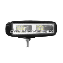 Proiector LED Auto Offroad 48W/12V-24V, 2200 Lm, Lungime 16 cm, Combo Beam KWC48W