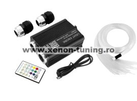 Kit Plafon Instelat TWINKLE + stele cazatoare 26W RGBW 1210 fire la 3 metri, combinate - 26WRGBF-2