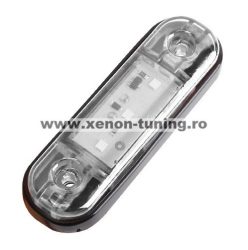 Lampa gabarit auto cu LED 12V-24V Alba - 104-White