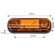 Lampa gabarit auto cu LED 12V-24V Rosie - 104-Red