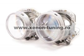 Lupe Bixenon 3" tip Hella EvoX-R E55 H7 pentru becuri H7 cu xenon, LED sau halogen