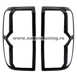 Ornamente negru mat lampi spate Ford Ranger T9 XLS, XL 2022+ - TLCT902