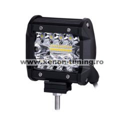 Proiector LED Auto Offroad 60W / 12V-24V, 2530 Lumeni, 4"/10 cm, Combo Beam KWE60W