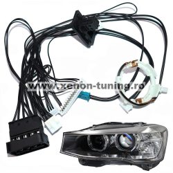 Cablaj far stanga pentru BMW X3 F25 Facelift, X4 F26 2014-2017 Bi-Xenon fara adaptiv - F2502 Left