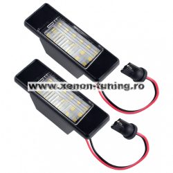 Set 2 lampi numar led Nissan Qashqai, Juke, X-Trail - BTLL-152 / OR-7804 Set 2 lampi numar led Nissan Qashqai, Juke, X-Trail - BTLL-152 / OR-7804