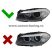 Cablaj far stanga pentru BMW Seria 5 F10/F11 fara Facelift fara AFS (2010-2013) - 63117271911 / 63117271909 - F1001-STANGA