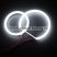 Kit Angel Eyes LED COTTON pentru BMW X5 E70 2x100mm + 2x158mm
