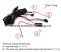 Kit Angel Eyes LED COTTON pentru BMW X5 E70 2x100mm + 2x158mm