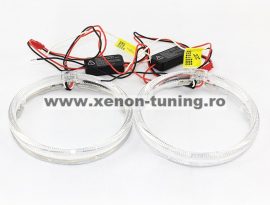 Set 2 inele LED auto diametru 100mm cu functie Dimming LR-100MM