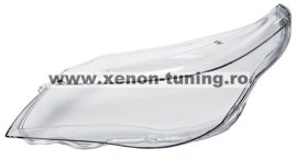 Sticla far stanga pentru BMW Seria 5 E60, E61 far cu Bixenon Adaptiv (2004 - 2010) - HB049-STANGA