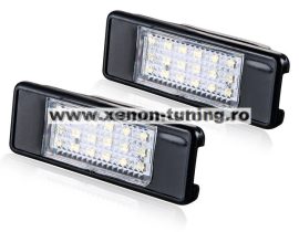Set 2 Lampi Numar Led Peugeot 407, 406, 308, 3008, 508 - BTLL-086 / OR-7603