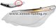 Sticla far stanga pentru BMW Seria 5 E60/E61 far Xenon cu adaptiv (2004-2007) - HCE60-0407-H-STANGA