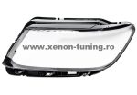   Sticla far stanga pentru Volkswagen Tiguan cu far LED Low Configuration (2017 - 2020) pentru farurile fara spalator - HCTiguan-1718 / HV033-STANGA