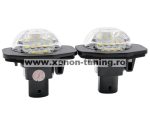   Set Lampi Numar Led Toyota Corolla, Auris, Alphard, Sienna, Wish, Urban, Scion - OR-7706