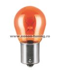 Bec Auto cu Halogen S25 PY21W BAU15S 12V AMBER Regular