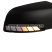Set 2 capace oglinda LED dinamice negru mat Ford Ranger T6, T7, T8 2012-2022 - DMCLT678