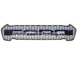   Grila radiator negru mat cu contur albastru, leduri portocalii, Ford Ranger T8 2019-2022 - FGT81920 Blue