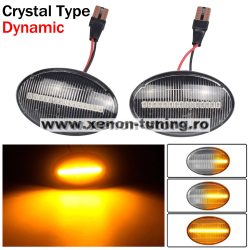 Set 2 Semnalizari Dinamice Opel Astra F, Cosra B, Corsa C, Meriva, Combo B/C, Meriva - D0695