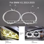   Set Fibra reparatie Angel Eyes DRL far dreapta BMW X1 E84 facelift 2012-2015 - LG-E84-1315 Right