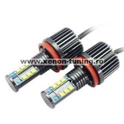 Set 2 Led Marker H8 120W Can Bus cu Leduri Cree