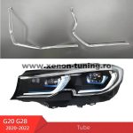   Set fibra reparatie DRL far stanga BMW seria 3 G20, G21 2018-2022 - LG-G20-1820 Left