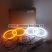 Kit Angel Eyes LED COTTON Semnalizare BMW E92, E93 - 2x100mm + 2x120mm