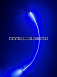   Lumini ambientale Albastre cu 2 surse LED si 2m Fibra optica - FK-S2M2L-BLUE