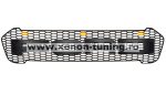   Grila radiator negru mat cu LED portocaliu Ford Ranger T8 2019-2022 - FGT81920 Black