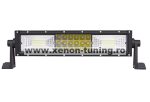   LED Bar Auto Curbat 216W, leduri pe 3 randuri, 12V-24V, 15120 Lumeni, 13,5"/34,2 cm, Combo Beam 12/60 Grade