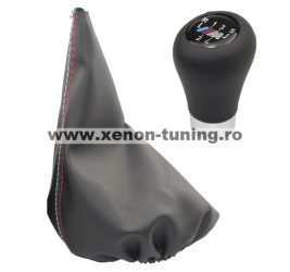 Nuca Maneta Schimbator viteze cu sigla M pentru BMW Seria 3 E46, E36, E30, Seria 5 E34, Z3 5 trepte manual - GSHH-M-040