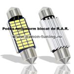   Led Auto CANBUS Sofit 39 mm 30 SMD 3014 - fara polaritate - BTLE1560-39MM