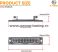 Set Lampi Numar Led dedicate pentru Citroen Jumper 1994-2002, Peugeot Boxer 1994-2002, Fiat Ducato 1994-2002, Maserati Ghibli 1992-1997 - OR-7610