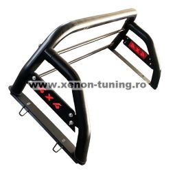 Rollbar negru mat Ford Ranger T8 2019 - 2022 3"/76mm - RBT802