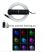 Kit Fibra Optica Plafon Instelat auto RGBW 650 Fire 2M 0.75mm cu aplicatie AMB68