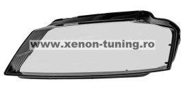 Sticla far stanga pentru Audi A3 8P Facelift (2008 - 2012) - HA061-STANGA Sticla far stanga pentru Audi A3 8P Facelift (2008 - 2012) - HA061-STANGA