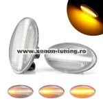   Set 2 Semnalizari Aripa LED Dinamice Citroen C1, C2, C3, C5, C6, Berlingo D0332