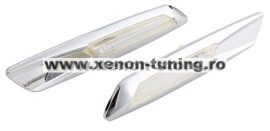 Semnalizari Aripa Led Cromate BMW E60, E61, E90, E91, E81, E82, E88 - BTLL-103 Semnalizari Aripa Led Cromate BMW E60, E61, E90, E91, E81, E82, E88 - BTLL-103
