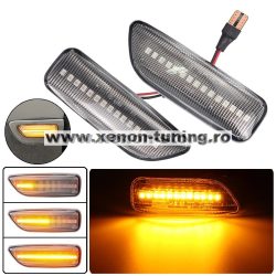 Set 2 Semnalizari Aripa LED Dinamice Volvo XC90, XC70, S60, S80, V70 - D0693