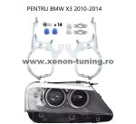   Set 2 rame adaptoare la lupe Hella G5 pentru BMW X3 F25 2010-2014 - HPB-037