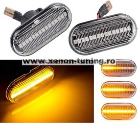 Set 2 Semnalizari Aripa Dinamice pentru Dacia Duster, Logan, Lodgy, Dokker - D0455 Set 2 Semnalizari Aripa Dinamice pentru Dacia Duster, Logan, Lodgy, Dokker - D0455