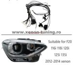   Cablaj far dreapta pentru BMW Seria 1 F20, F21 fara Facelift fara AFS (2011-2015) - F2001 Right