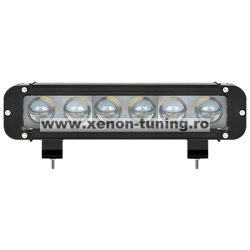 LED Bar Auto Offroad 4D 60W/12V-24V, 5100 Lumeni, 11"/28 cm, Spot Beam 12 Grade