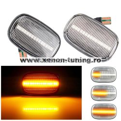 Set 2 Semnalizari Aripa LED Dinamice Toyota Hilux, Avensis, Corolla, Yaris, Verso - D0395