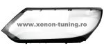   Sticla far stanga pentru Tiguan 1 cu faruri cu bec halogen H7 (2011 - 2016) - HV031-STANGA
