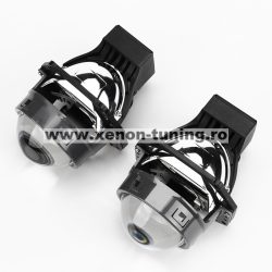 Lupe Bi Led Auto 3" putere 55W luminozitate 10.000 Lumeni 5500k 12V i8-Pro